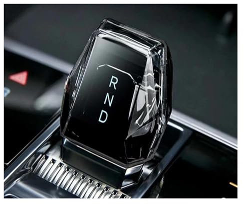 FIYVNSOP Schalthebel Für BYD Für Seal U EV 2023–2025 Schaltknauf-Dekor Aus Kristallglas Schalthebel-Abdeckung(Black)