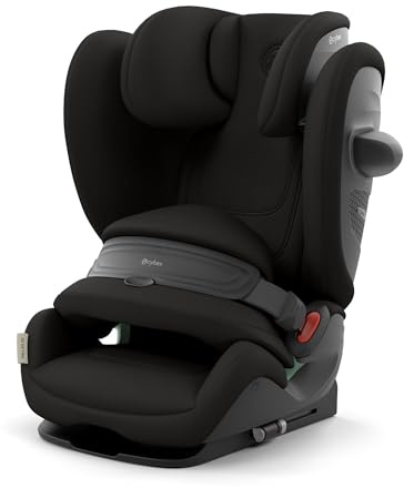 CYBEX Gold Pallas G3 i-Size Seggiolino Auto, 76 - 150 cm, da circa 15 mesi a circa 12 anni (da circa 9 a 50 kg), Magic Black