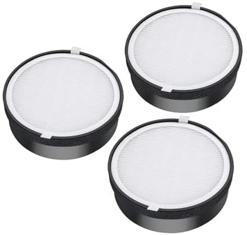 Filter Replacements，Compatible For Levoit，Air Purifier LV-H132 LV-H132-RF Filter Parts Cleaning Air Purifier Part(3pcs)