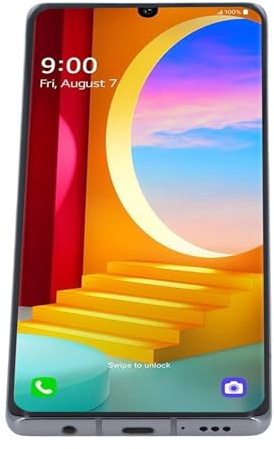 Naroote Telefon-LCD-Bildschirm, Touchscreen-LCD-Display-Digitalisierer, Hohe Farbsättigung, 3D-empfindliche Touch-Funktion, 6,8 Zoll für Zuhause (Grey)