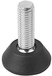 KIPP - Bedienteile | Normelemente 3010X025.20 K0674 ställfot, M10X25
