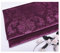 Weicher Samtstoff Dekostoff Meterware 140cm Breit Prägung Blumenmuster Samtmaterial Polsterstoff zum Nähen von Kunsthandwerk, Kissen, Möbeln, Tischdecke(Color:Fuchsia rot)