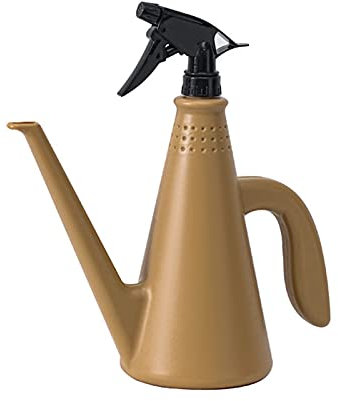 FGYZYP 2 in 1 Gießkanne mit Sprüher, 1 Liter Kunststoff, DoppelzweckHandbrause Wassersprühflasche Gartensprüher für Rasen Haushalt Reinigung Garten Werkzeug Outdoor Indoor Blume Pflanze