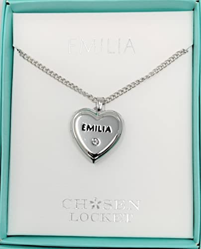 Sterling Effectz Medaillons/Anhänger mit Bilderhalter, von Emilia, personalisierbar