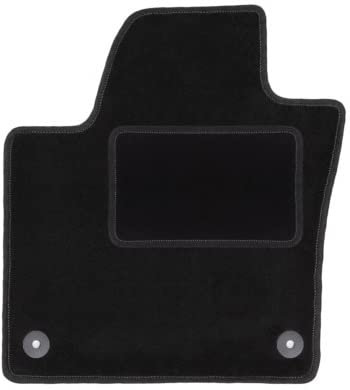 Wielganizator Automatte – Passend für Seat Alhambra II Minivan 2010- – Velours – Autozubehör - Auto Fußmatten – Fußmatte Auto – 1-teilig - schwarz
