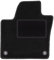Wielganizator Automatte – Passend für Seat Alhambra II Minivan 2010- – Velours – Autozubehör - Auto Fußmatten – Fußmatte Auto – 1-teilig - schwarz