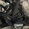 Resin Bike Aufkleber für Motorrad Kompatibel mit Husqvarna Norden 901 2022. Einstiegsleistenschutz vor Stößen und Kratzern. Kompletter 3D-Harzklebstoff - Stickers - Made in Italy