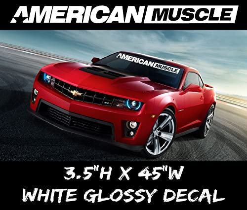 myrockshirt American Muscle 90 cm Muscle car Aufkleber JDM Tuning Sticker