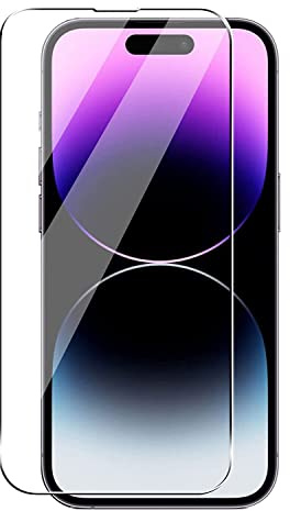 SPGKA Screen Protector For iPhone 14 Pro Max, iPhone 14 Pro MaxTempered Glass (Easy Installation) Clear Anti Scratch Protector (PACK OF 2)