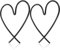 Beavorty Herz Metall Wanddekoration Wandkunst Wandschild Herzförmiges Wanddeko Hängende Ornamente für Valentingtstag Hochzeit Schlafzimmer Wohnzimmer Dekoration 3 Stück Schwarz