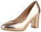 VAN HILL Damen Klassische Pumps Blockabsatz Schuhe Elegante Lack Absatzschuhe Party Freizeit Abendschuhe 211127 Rose Gold 40