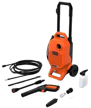 Black+Decker 1700w Pressure Washer 125 Bar with Accessories