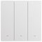 SONOFF 2.4GHz WiFi Matter Light Switch Alexa Smart Mechanical Switch, Neutral Wire Required, Compatible with Alexa and Google Home, 3 Gang M5-3C-86W, White