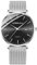 CRRJU Herren Uhr Ultra Dünne Wasserdicht Armbanduhr Herren Mode mit Schwarz Edelstahlband Mesh Analog Quarz Business Männer Uhren (Silber Schwarz)