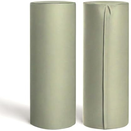 ProductPro 2 x 47kg Gas Bottle Covers Waterproof H130 x W37.5cm (Beige)