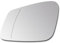 SENZEAL Spiegelglas Links Fahrerseite Beheizbar mit Trägerplatte für BMW F01 F07 F10 F11 F20 F21 F22 F30 F31 F32 F34 F36 i3 51167285006 51167285005 Außenspiegel Glas Ersatz (Links)