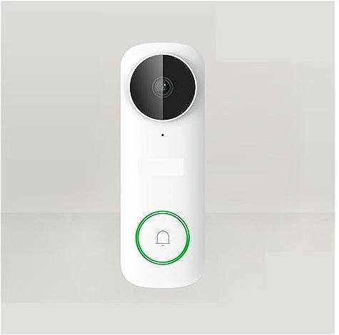 Sonnette sans fil WiFi ideo Sonnette 5MP Audio bidirectionnel Vision nocturne Sonnette de porte de sécurité IP65 Interphone étanche (couleur : DB61i) (Db61i X Chime Ds21)