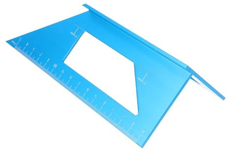 KITANDOVE 1 Gehrungsmesswerkzeug Mehrwinkellineal T-lineal Für Präzise Holzbearbeitung