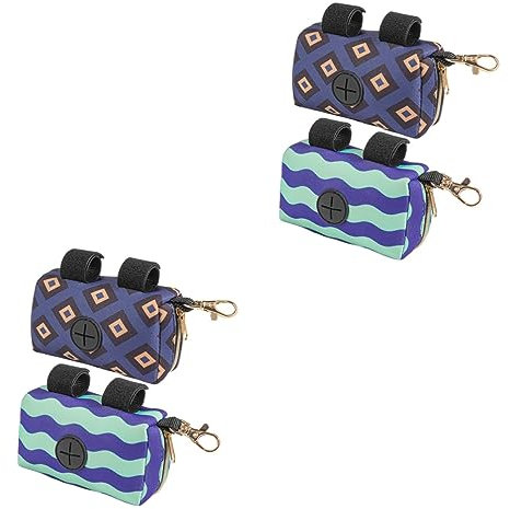 SHOWERORO 4pièces Distributeur De à Déchets Pour Couches Pratique Pour Extérieur Rangement Facile Et Rapide Des à Couches Et Vagues