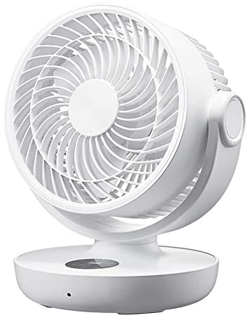 Makivi Ventilador portátil USB Desk Control remoto Ventilador silencioso recargable Ventilador de circulación de aire 10000MAh Ventiladores Verticales Office Home2