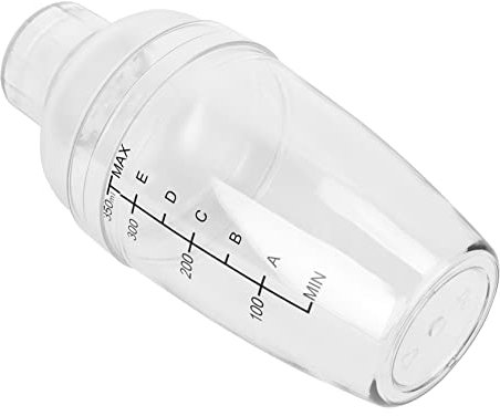PHENOFICE Transparente Pc Resin Shaker Flasche Antifrost Mixbecher Mit Messskala Bruchfester Cocktail Und Getränkemixer Für Zuhause Und Bar Hitzebeständig Auslaufsicher Leicht Zu