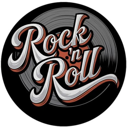 Rock n Roll Schallplatte Magnet mit Flaschenöffner Nostalgisches Dekomagnet für Rockfans