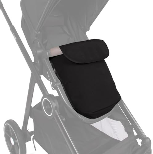 Baninni Zwart Fußsack für Doppelkinderwagen Luiz XL