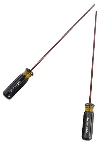 Tofficu Lot De 2 Tournevis À Longue Portée Tournevis À Longue À Long Manche À Plat e Extra Long