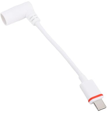 Diyeeni Ring USB C Bis fürBarrel Plug -Adapter, USB C -Adapter Konvertieranschluss für Spotlight Camplus für Spotlight Cam Pro für Stick Up Campro Kompatibel