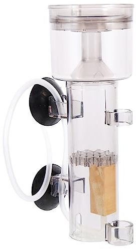 QUMIIRITY Aquarium Protein Skimmer für Fischtank Robuster Salzwasserfilter für Heim und Geschäftsaquarien Entfernt Organische Stoffe und Sorgt für Klares Wasser