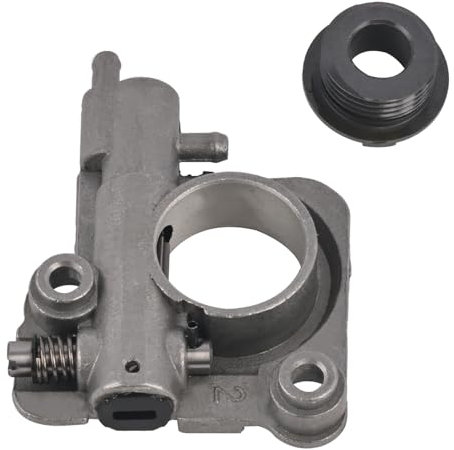 Pompa di olio automatica dell'oliatore di C022000000 P021001980 V652000010 con ingranaggio a vite per Echo CS-330-MX4 CS-330T CS-360T CS-370 CS-370F CS-400 CS-400F motosega (CS-400F 0)