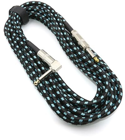 Fazvncv 6m Guitar Instrument Cable Professional Keyboard Cable Electric Instrument Cable for Electric Guitar Bass Keyboard