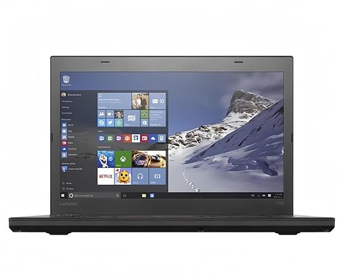 Lenovo ThinkPad T460 Business Laptop, 14 FHD Notebook, Intel Core i5-6200U, 16GB RAM, 1TB SSD, tastiera QWERTY, Windows 11 Pro (ricondizionato)