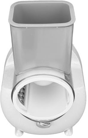 SIXRUN Tritatutto Elettrico Ricaricabile per Verdure, Tagliaverdure Multifunzionale, Grattugia Automatica Comoda Casalinga (WHITE)