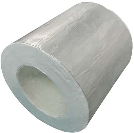 Edelstahlschornstein Schornstein doppelwandig DW 180 Brandschutzhülse Brandschutzwanddurchführung inkl. Wandblende Länge 120 mm