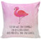 Mr. & Mrs. Panda 40x40 Kissen Flamingo Classic - Geschenk, stolz, Sofakissen, sitzkissen, sofakissen, Kissenbezug 40x40, Geschwister, Stolz,