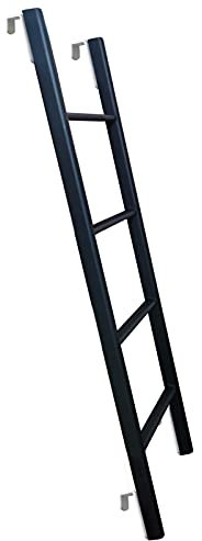 Hochbett Leiter Etagenbettleiter 45 / 50 / 55 / 59, Rv Auto Boot Loft Treppenleiter, Verstellbare Etagenleiter aus Metall für Zuhause/Schlafsaal/Wohnungen, Belastung 150kg