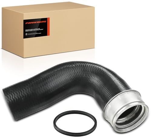 Frankberg Tubo intercooler tubo turbo con guarnizioni 1J0145838AF | Compatibile con: O.c.t.a.v.i.a I 1U2, Golf IV Variante 1J5, B.o.r.a 1J2, A3 8L1, B.o.r.a Variant 1J6, Golf IV 1J1