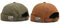 Faringoto Herren-Mütze aus Baumwolle, ohne Krempe, Matrosenmütze, Rollmanschette, Retro-Mütze, Khaki + Grün, Einheitsgröße