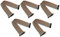 kabelmeister - Jumper Wire/Drahtbrücken-Kabel - Stecker an Stecker (Male to Male) - 5er-SPAR-Set - 40cm - 40-Pin trennbare Adern für Arduino, Raspberry Pi, Banana Pi, Breadboad, Steckboard etc.