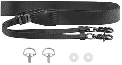 LICHIFIT Umhängeband Verstellbares Umhängeband für DJI RC PRO/RC 2/RC/RC Plus Nylon Hanging Belt Sling Rope mit Schrauben und Schnallen für DJI Mini 3 Pro/Mavic 3 Pro/Air 3 Drohnen-Fernbedienung