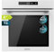Cecotec Four encastrable 60cm Bolero Hexa SM406000 Glass White A+. 2900W, 72L, 12 Fonctions, Steak Master, Pizza Master, Steam Assist, Steam EasyClean, Mode Eco, Décongélation, Minuterie électronique