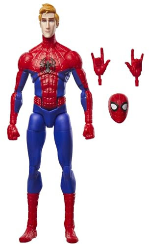 Marvel Legends Series Peter Parker, Action-Sammelfigur zu Spider-Man: A New Universe (15 cm)
