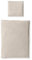 Ehrenkind® Bettwäsche-Set Renforcé | 100% Bio-Baumwolle | Standard 100 by Oeko-TEX | 220x155cm + 80x80cm Beige | Bettwäsche 155x220