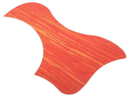 MEELYHOME 1 Stück Holz Gitarre Pickguard Anti-Scratch Guard Plate Selbstklebende Pickguard Aufkleber für Akustikgitarre Teile