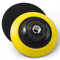 SANDPROX 2 Pack 5 Inch/125mm Hook and Loop Backing Pads for Angle Grinder with 5/8-11 Thread Drill
