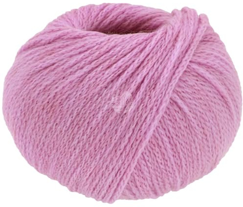 LANA GROSSA Cool Merino | Leichtes Kettengarn aus klassischer Merinowolle | Handstrickgarn aus 90% Schurwolle (Merino) & 10% Polyamid | 50g Wolle zum Stricken & Häkeln | 150m Garn FB 31