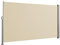 SVITA Seitenmarkise ausziehbar Sichtschutz Balkonmarkise Sichtschutz Sonnenschutz UV50+Terrasse 500x200 Beige