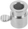 SUPVOX Barbecue Grill Rotisserie Spit Rod Roller Bushing Grillspieß Rod Stop Spit Rod Stopper Rotisserie Balance Grill Spit Stopper Grill Rack Spit Balance Bolt Grillstab Bolzen Eisen