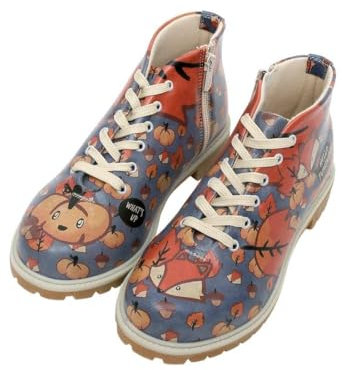 DOGO Damen Shortcut Fashion Boot, Mehrfarbig, 38 EU